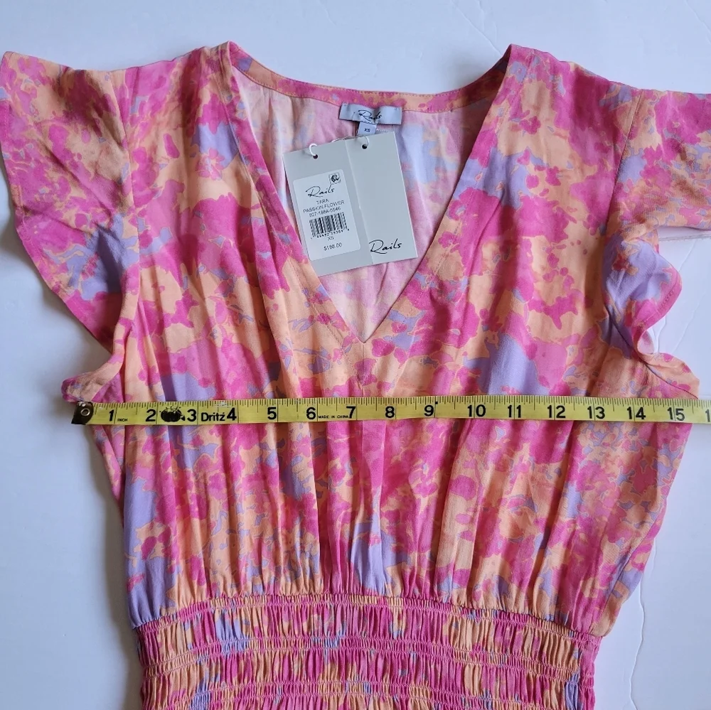 Rails Floral Mini Dress. - Picture 6 of 9